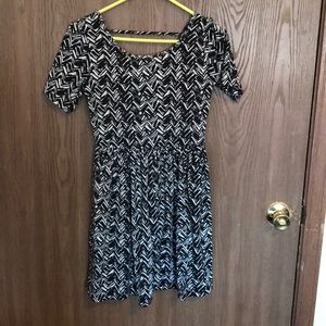 Printed spring/summer dress